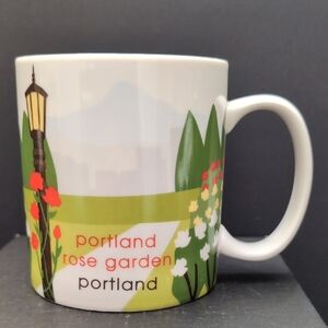 2007 Starbucks Oregon Portland Rose Garden Coffee Mug,18oz.